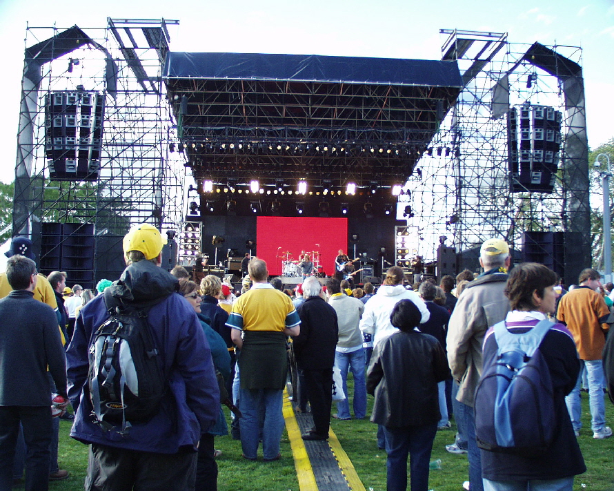 INSX at The Rugby Zone - RWC2003 - Event Design & Production by E Productions for Merrivale